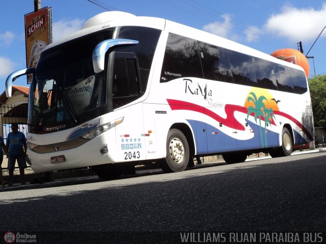 Rava Natal Turismo e Fretamento 2043 na cidade de Campina Grande, Paraíba, Brasil, por Ruan Silva. Número da foto: #489880.