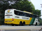 Empresa Gontijo de Transportes 17160 na cidade de São Paulo, São Paulo, Brasil, por Ricardo Liberino. Número da foto: #:id.