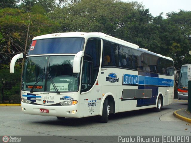 VIDA - Viação Danúbio Azul 5009 na cidade de São Paulo, São Paulo, Brasil, por Paulo Ricardo. Número da foto: #490699.