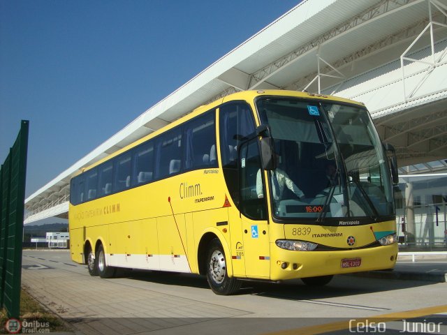 Viação Itapemirim 8839 na cidade de Guarulhos, São Paulo, Brasil, por Celso  Junior. Número da foto: #491145.