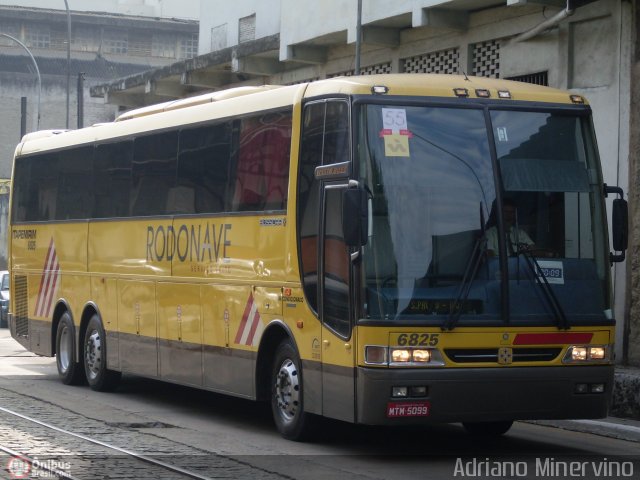 Viação Itapemirim 6825 na cidade de Rio de Janeiro, Rio de Janeiro, Brasil, por Adriano Minervino. ID da foto: 490848.