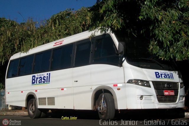 Trans Brasil > TCB - Transporte Coletivo Brasil 1059 na cidade de Goiânia, Goiás, Brasil, por Carlos Júnior. ID da foto: 492277.