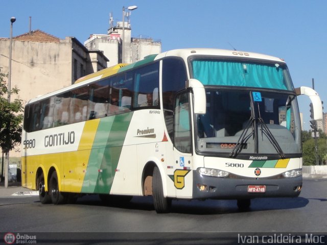 Empresa Gontijo de Transportes 5880 na cidade de Belo Horizonte, Minas Gerais, Brasil, por Ivan Caldeira Moc. ID da foto: 491838.