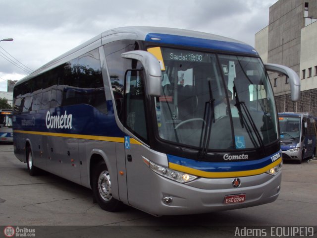 Viação Cometa 10284 na cidade de São Paulo, São Paulo, Brasil, por Adems  Equipe 19. Número da foto: #492301.