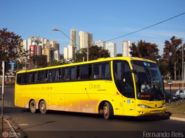 Viação Itapemirim 8039 na cidade de Ribeirão Preto, São Paulo, Brasil, por Fernando Reis. ID da foto: 491512.