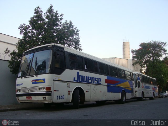 Auto Viação Jauense 1140 na cidade de São Paulo, São Paulo, Brasil, por Celso  Junior. Número da foto: #492265.