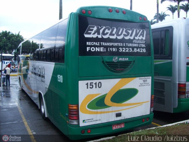 Exclusiva Turismo 1510 na cidade de Juiz de Fora, Minas Gerais, Brasil, por Luiz Krolman. ID da foto: 494442.