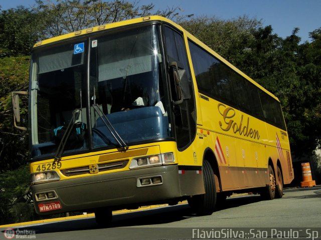 Viação Itapemirim 45289 na cidade de São Paulo, São Paulo, Brasil, por Flávio Almeida. Número da foto: #496409.