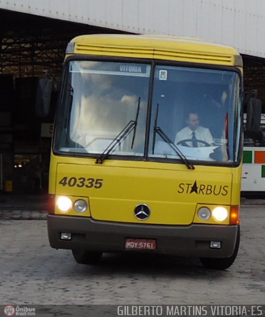 Viação Itapemirim 40335 na cidade de Vitória, Espírito Santo, Brasil, por Gilberto Martins. Número da foto: #495740.