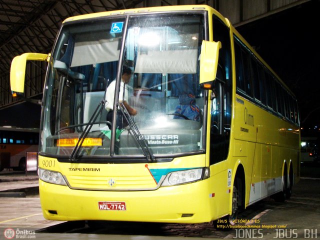 Viação Itapemirim 9001 na cidade de Vitória, Espírito Santo, Brasil, por Jones Bh. Número da foto: #495552.