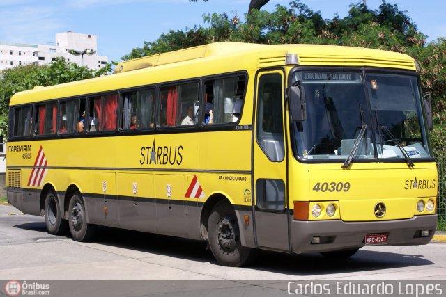 Viação Itapemirim 40309 na cidade de São Paulo, São Paulo, Brasil, por Carlos Eduardo Lopes. ID da foto: 495989.