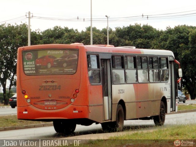 VIAN - Viação Anapolina 26204 na cidade de Brasília, Distrito Federal, Brasil, por João Victor. Número da foto: #497630.