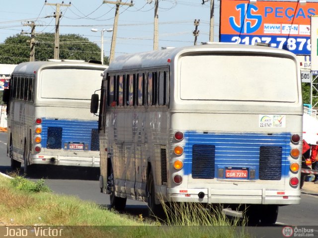 Ônibus Particulares 7274 na cidade de Teresina, Piauí, Brasil, por João Victor. ID da foto: 497067.