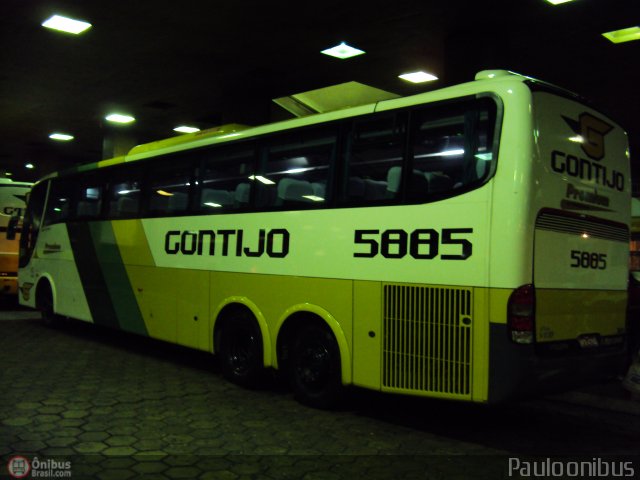 Empresa Gontijo de Transportes 5885 na cidade de Belo Horizonte, Minas Gerais, Brasil, por Paulo Camillo Mendes Maria. Número da foto: #497624.