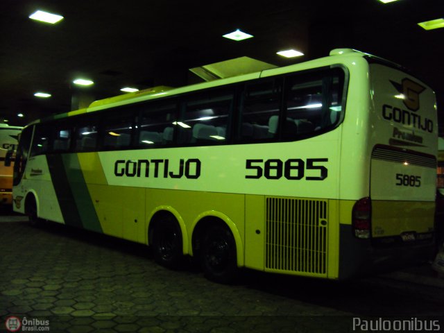 Empresa Gontijo de Transportes 5885 na cidade de Belo Horizonte, Minas Gerais, Brasil, por Paulo Camillo Mendes Maria. ID da foto: 497624.