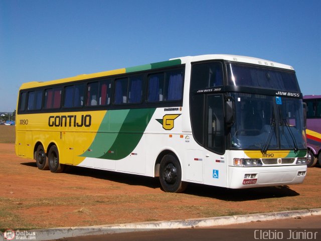 Empresa Gontijo de Transportes 11190 na cidade de Brasília, Distrito Federal, Brasil, por Clébio Júnior. Número da foto: #497098.