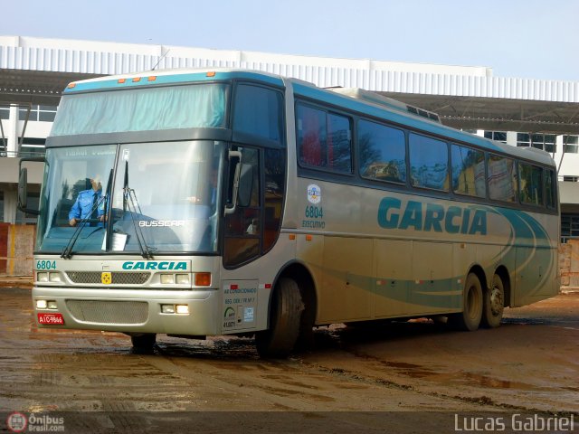 Viação Garcia 6804 na cidade de Telêmaco Borba, Paraná, Brasil, por Lucas Gabriel. Número da foto: #497752.