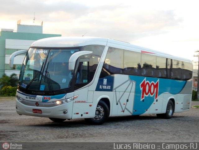 Auto Viação 1001 RJ 108.652 na cidade de Campos dos Goytacazes, Rio de Janeiro, Brasil, por Lucas  Ribeiro. Número da foto: #474699.