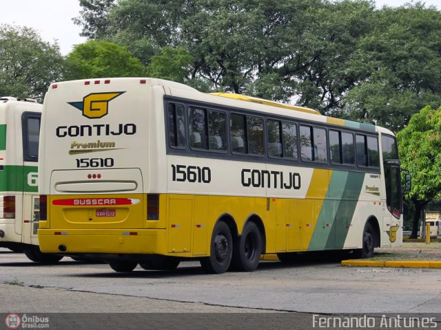 Empresa Gontijo de Transportes 15610 na cidade de São Paulo, São Paulo, Brasil, por Fernando Antunes. ID da foto: 474345.