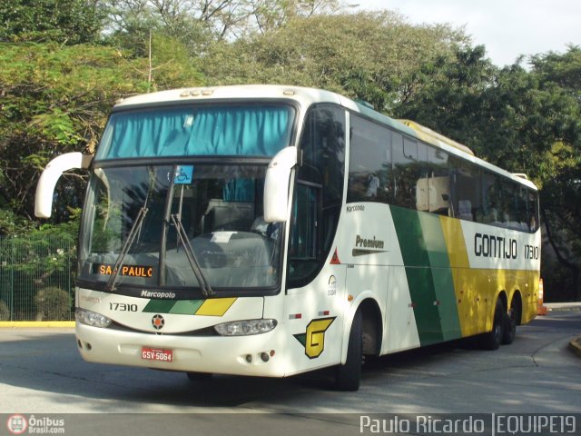Empresa Gontijo de Transportes 17310 na cidade de São Paulo, São Paulo, Brasil, por Paulo Ricardo. Número da foto: #475168.