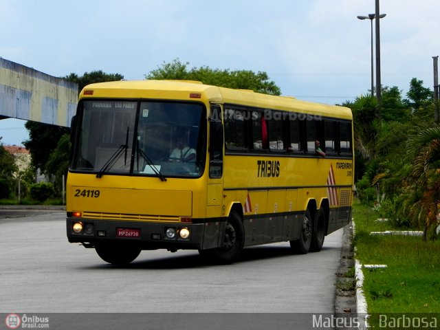 Viação Itapemirim 24119 na cidade de Taubaté, São Paulo, Brasil, por Mateus C. Barbosa. ID da foto: 475147.