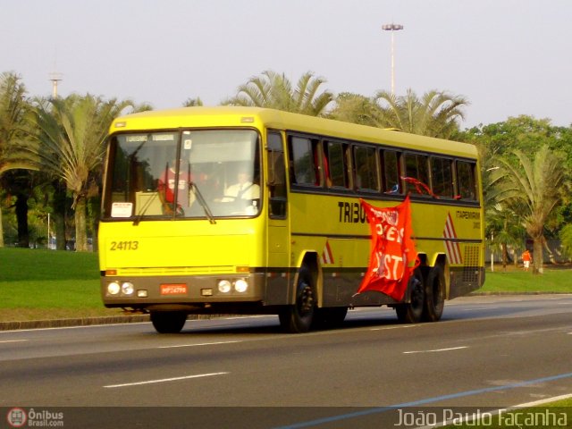 Viação Itapemirim 24113 na cidade de Rio de Janeiro, Rio de Janeiro, Brasil, por João Paulo Façanha. ID da foto: 475407.