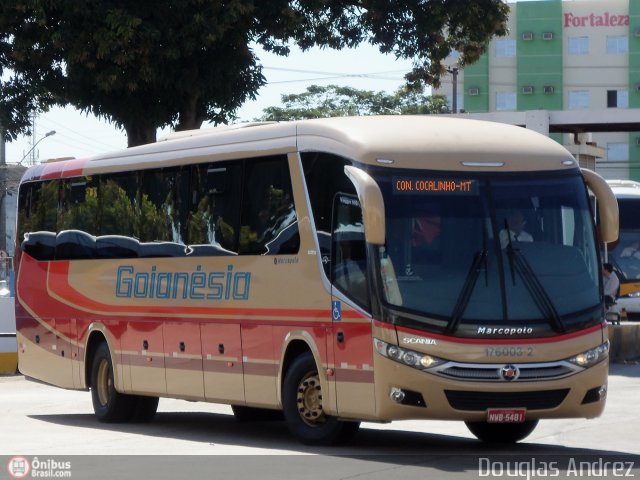 Auto Viação Goianésia 176003-2 na cidade de Goiânia, Goiás, Brasil, por Douglas Andrez. Número da foto: #498760.