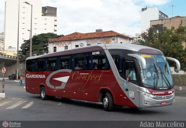 Expresso Gardenia 3210 na cidade de Belo Horizonte, Minas Gerais, Brasil, por Adão Raimundo Marcelino. Número da foto: #499353.