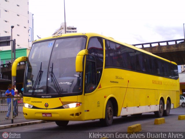 Viação Itapemirim 5007 na cidade de Belo Horizonte, Minas Gerais, Brasil, por Kleisson  Gonçalves. ID da foto: 498967.