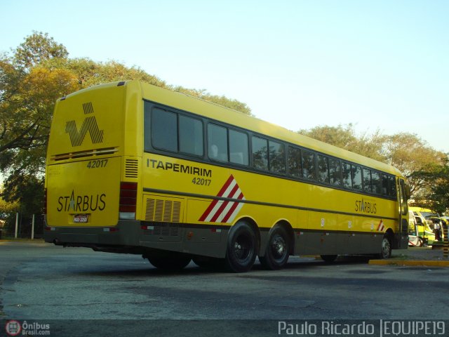 Viação Itapemirim 42017 na cidade de São Paulo, São Paulo, Brasil, por Paulo Ricardo. ID da foto: 500089.