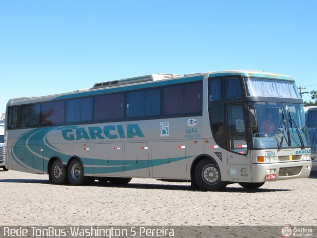 Viação Garcia 6694 na cidade de Campinas, São Paulo, Brasil, por Washington Silva Pereira. Número da foto: #499578.