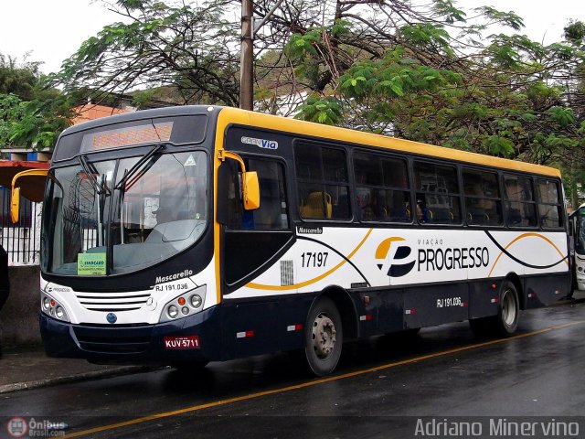 Viação Progresso RJ 191.036 na cidade de Paracambi, Rio de Janeiro, Brasil, por Adriano Minervino. Número da foto: #503185.