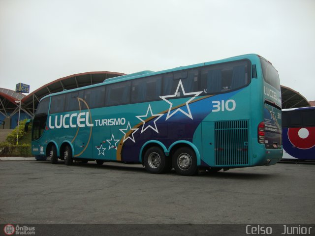 Luccel Transporte e Turismo 310 na cidade de Aparecida, São Paulo, Brasil, por Celso  Junior. Número da foto: #502827.