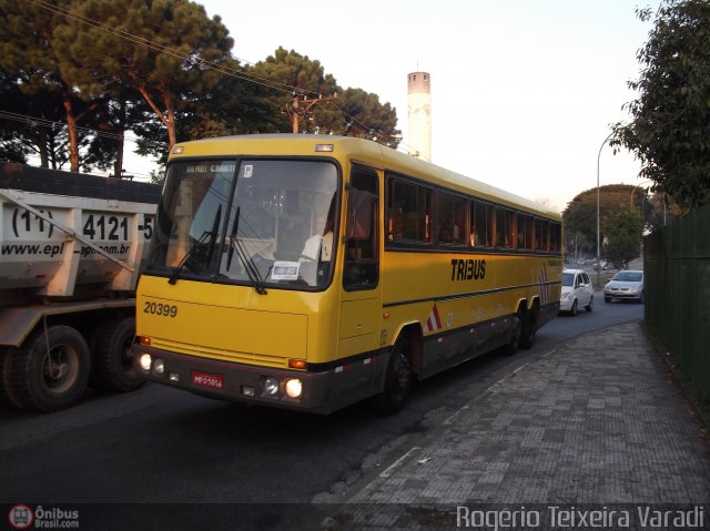 Viação Itapemirim 20399 na cidade de São Paulo, São Paulo, Brasil, por Rogério Teixeira Varadi. ID da foto: 502334.