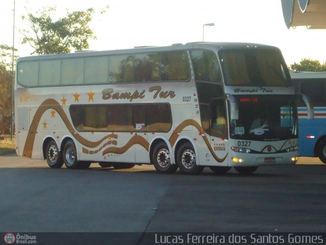 BampiTur - Bampi Transportes e Turismo 0327 na cidade de Palmas, Tocantins, Brasil, por Lucas Ferreira dos Santos Gomes. Número da foto: #503149.