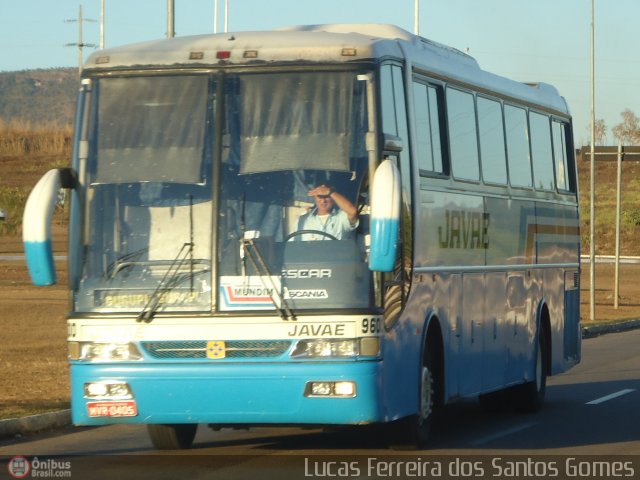 Viação Javaé 9600 na cidade de Palmas, Tocantins, Brasil, por Lucas Ferreira dos Santos Gomes. ID da foto: 503218.