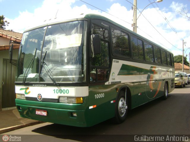 Expresso Triangulino 10000 na cidade de Romaria, Minas Gerais, Brasil, por Guilherme Antonio. ID da foto: 504263.