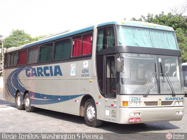 Viação Garcia 6594 na cidade de São Paulo, São Paulo, Brasil, por Washington Silva Pereira. ID da foto: 503624.