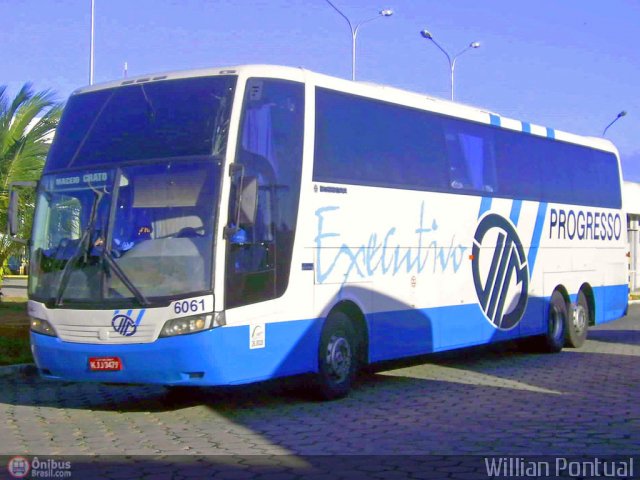 Auto Viação Progresso 6061 na cidade de Maceió, Alagoas, Brasil, por Willian Pontual. Número da foto: #503506.