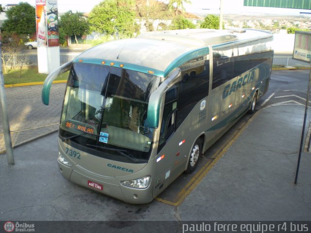 Viação Garcia 7392 na cidade de Presidente Prudente, São Paulo, Brasil, por Paulo J. S. Ferre. Número da foto: #503433.