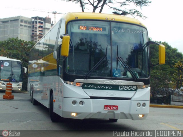 Nacional Expresso 12608 na cidade de São Paulo, São Paulo, Brasil, por Paulo Ricardo. Número da foto: #503987.