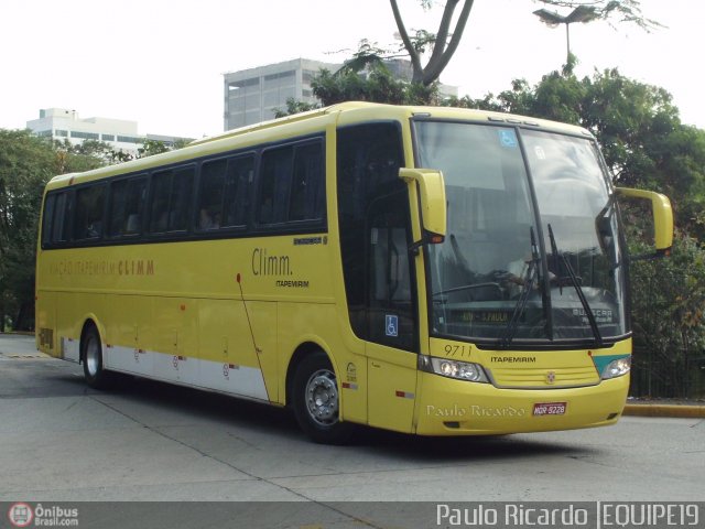 Viação Itapemirim 9711 na cidade de São Paulo, São Paulo, Brasil, por Paulo Ricardo. ID da foto: 504007.