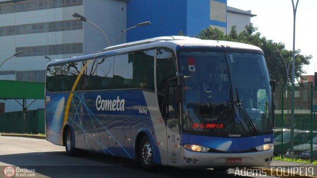 Viação Cometa 3504 na cidade de São Paulo, São Paulo, Brasil, por Adems  Equipe 19. ID da foto: 505900.