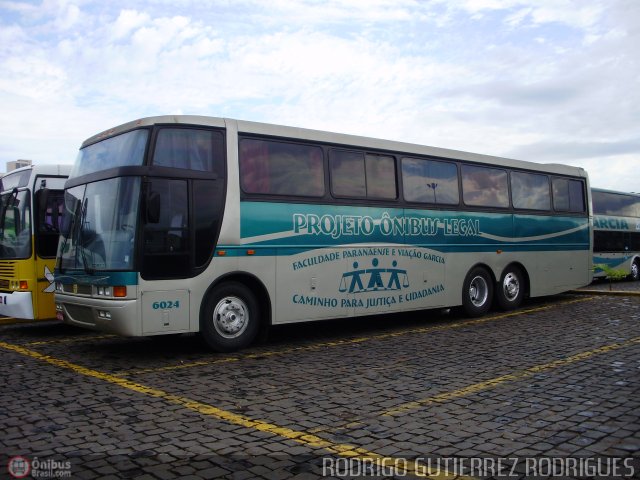 Viação Garcia 6024 na cidade de Londrina, Paraná, Brasil, por Rodrigo  Gutierrez Rodrigues. Número da foto: #505510.