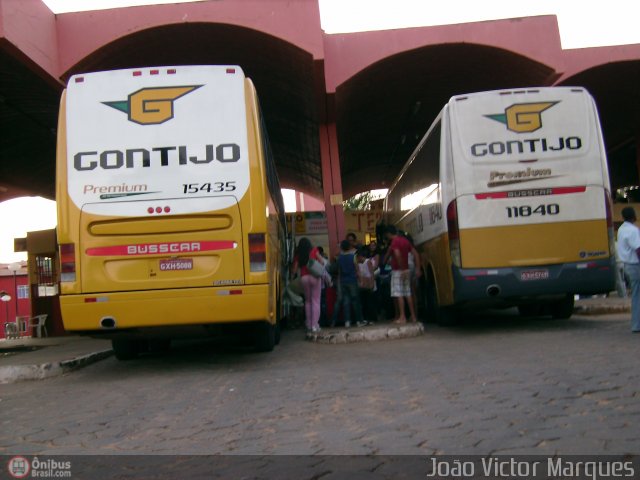 Empresa Gontijo de Transportes 15435 na cidade de São Francisco, Minas Gerais, Brasil, por João Victor Marques. Número da foto: #507160.