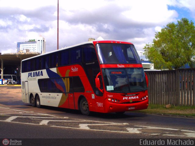 Pluma Conforto e Turismo 7001 na cidade de Porto Alegre, Rio Grande do Sul, Brasil, por Eduardo Machado. Número da foto: #506082.