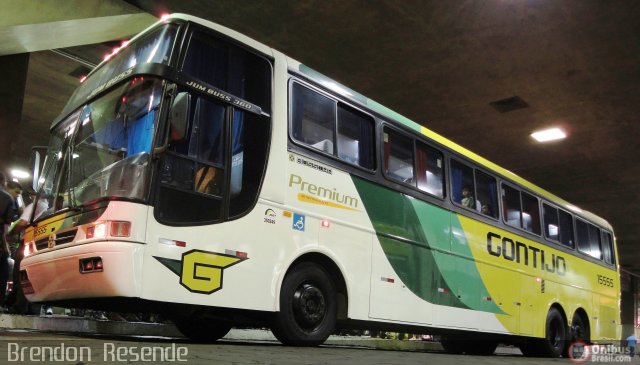 Empresa Gontijo de Transportes 15555 na cidade de Belo Horizonte, Minas Gerais, Brasil, por Brendon  Resende. ID da foto: 507064.