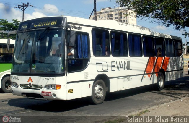 Evanil Transportes e Turismo RJ 132.051 na cidade de Nova Iguaçu, Rio de Janeiro, Brasil, por Rafael da Silva Xarão. Número da foto: #506703.
