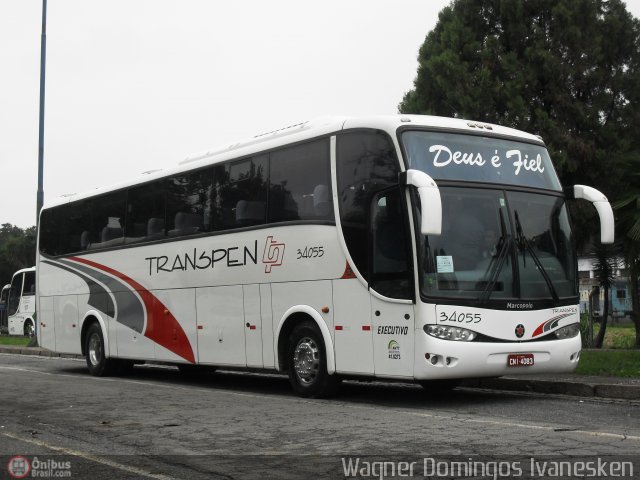 Transpen Transporte Coletivo e Encomendas 34055 na cidade de Curitiba, Paraná, Brasil, por Wagner Domingos Ivanesken. Número da foto: #506728.