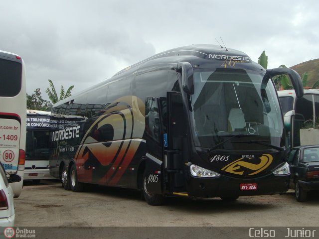 Expresso Nordeste 4805 na cidade de Aparecida, São Paulo, Brasil, por Celso  Junior. Número da foto: #506851.
